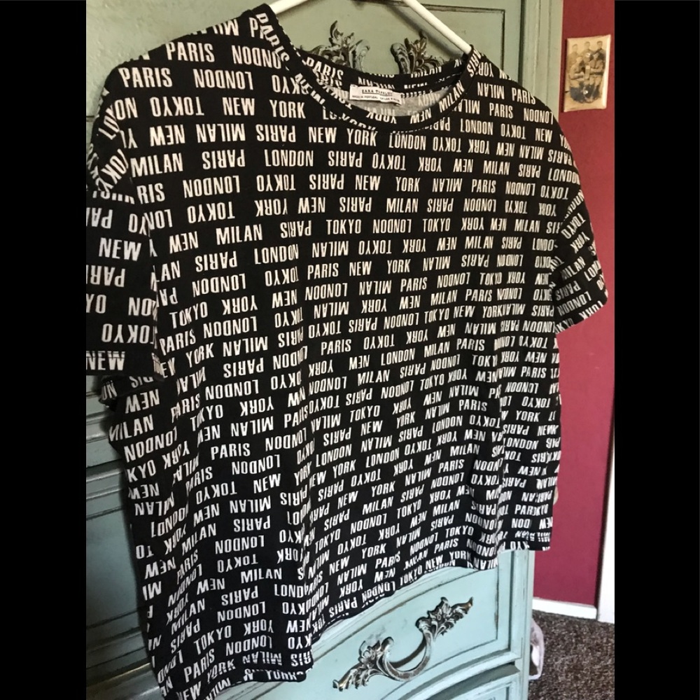 Zara Trafaluc international tee
